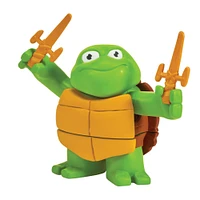 Teenage Mutant Ninja Turtles: Mutant Mayhem - Figurine de base Raphael et Michelangelo pour tout-petits (2 packs)