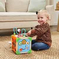 LeapFrog Touch & Learn Wooden Activity Cube - English Edition