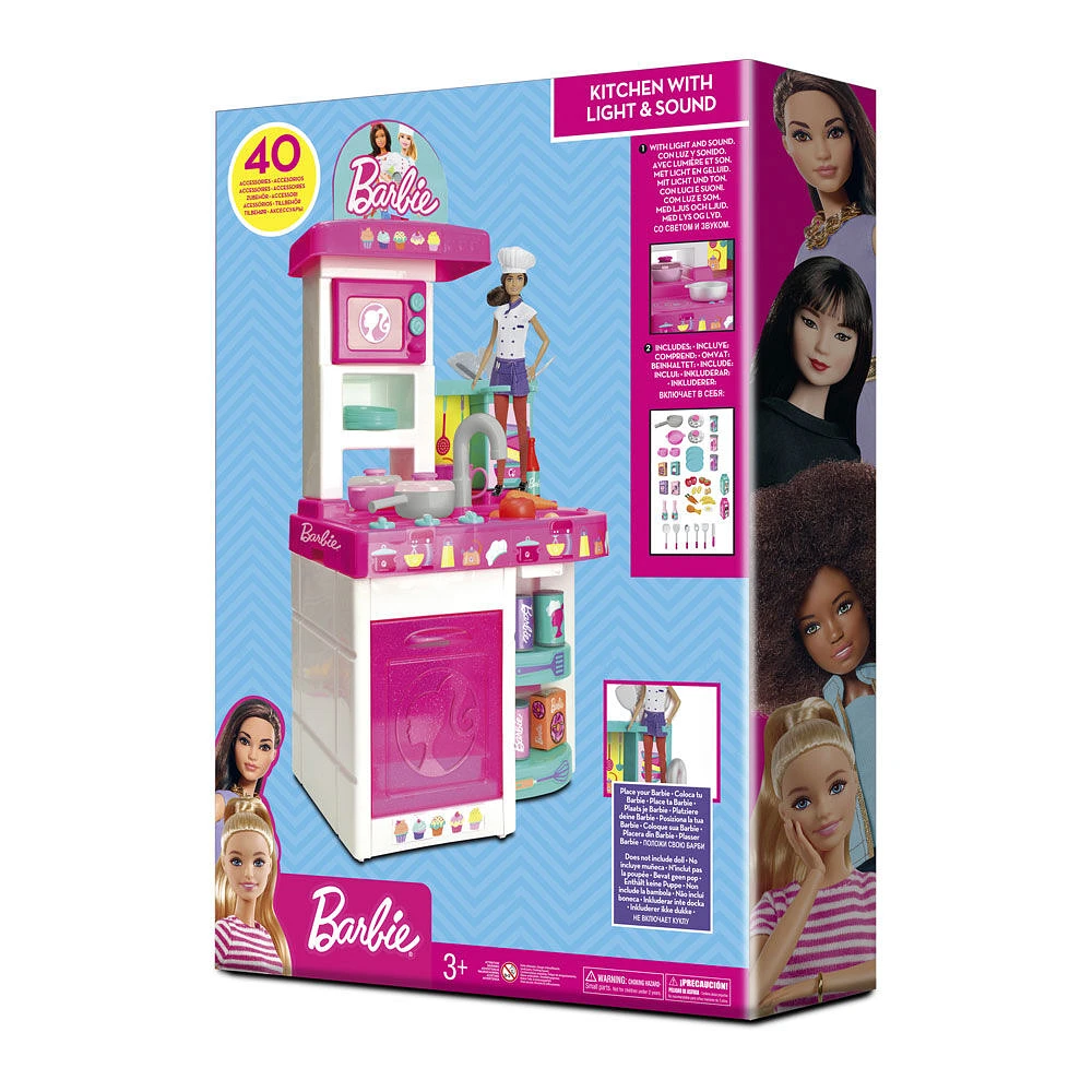 Barbie Kitchen w/ 40 Accessories