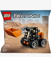 LEGO Technic Skid-Steer Loader Building Kit - Construction Site Role Play - Travel Toy for Kids - 30710