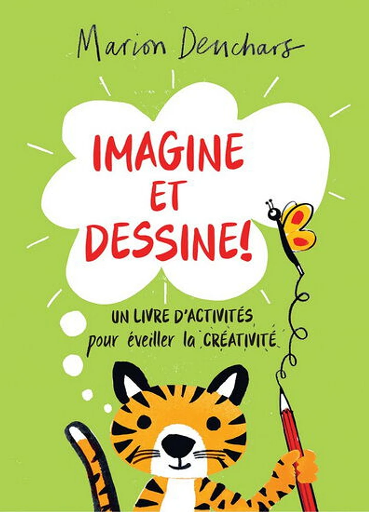 Imagine Et Dessine : Un Livre D'Activites - French Text