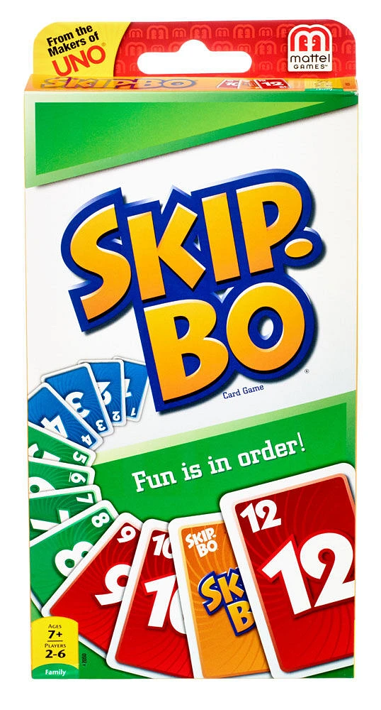 Skip-Bo Card Game - styles may vary