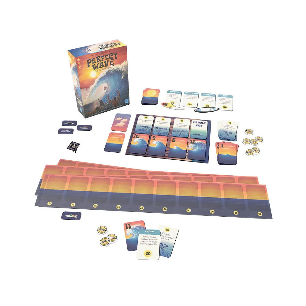 USAopoly The Perfect Wave Jeu De Plateau - Édition anglaise