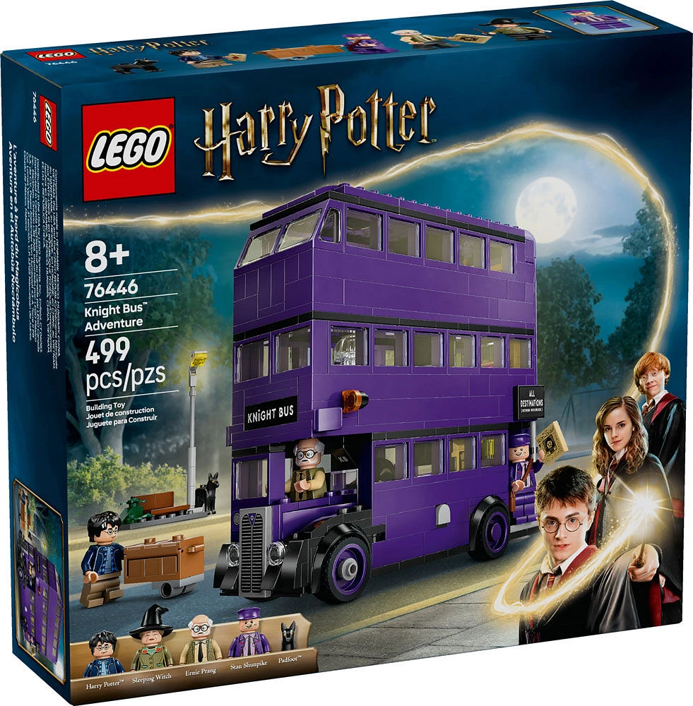 LEGO Harry Potter L'aventure à bord du Magicobus, Jouet de véhicule magique pour enfants, Cadeau d'anniversaire unique 76446