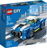 LEGO City La voiture de police 60312 Ensemble de construction (94 pièces)