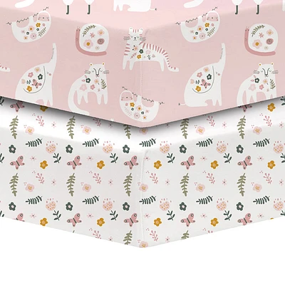 Koala Baby - 2 Piece Percale Sheets Zen Friends