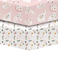 Koala Baby - 2 Piece Percale Sheets Zen Friends