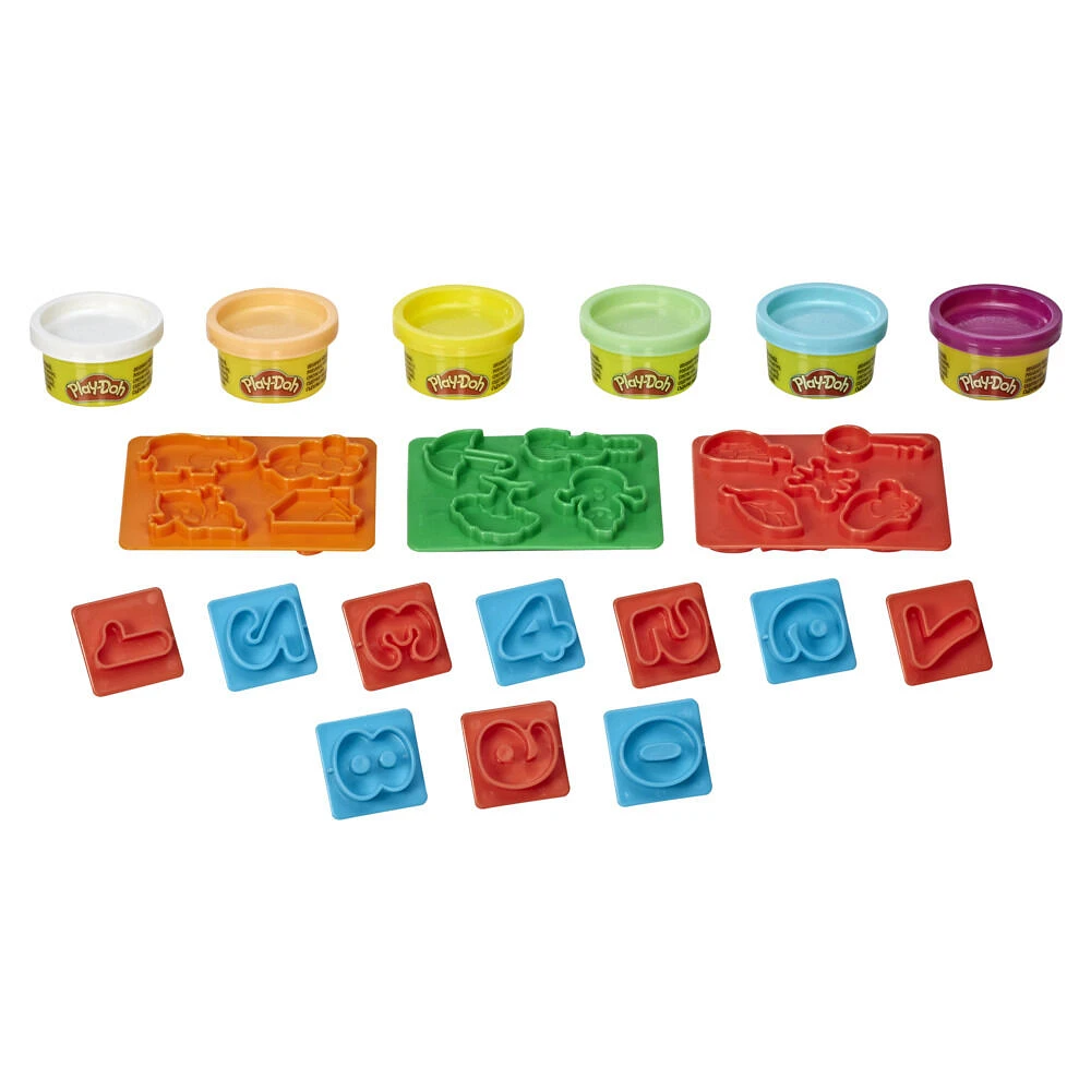 Play-Doh Mes premiers apprentissages - Les Chiffres, loisirs créatifs avec pâte à modeler pour le préscolaire