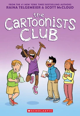 The Cartoonists Club: A Graphic Novel - Édition anglaise