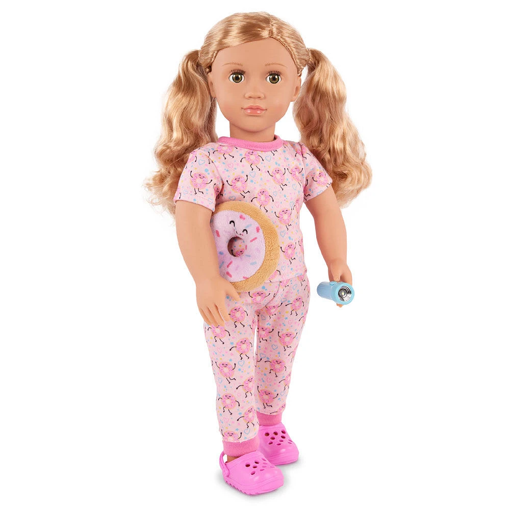 Our Generation Dreaming of Donuts Pajama Outfit & Accessories for 18-inch Dolls