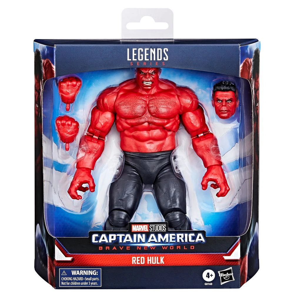 Marvel Legends Series Red Hulk, Captain America: Brave New Worldfigurine de 15 cm