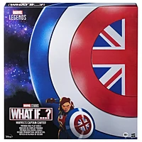 Marvel Legends Series, bouclier de cosplay premium de Captain Carter, équipement de cosplay pour adultes