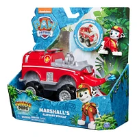 PAW Patrol Jungle Pups, Marshall's Elephant Vehicle, Camion avec figurine à collectionner