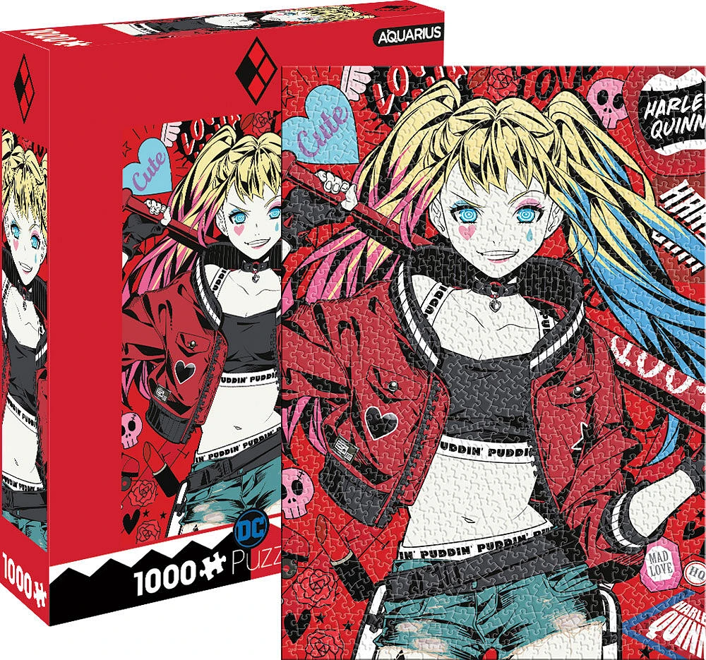 DC Comics Harley Quinn Puddin' 1000 Pc Puzzle