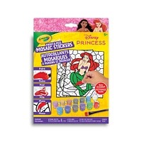 Crayola Paint & Peel Mosaic Stickers Kit, Disney Princess