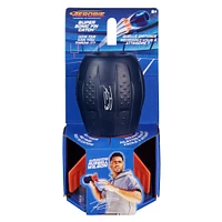 Aerobie Super Sonic Fin Catch Football Toy, Aerodynamic Russel Wilson Football Toy, Blue/Orange