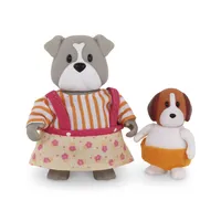 Digglesby Dog Family, Animal Figurine Set