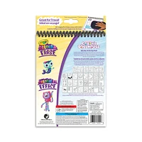 Crayola Colour & Erase Reusable Sticker Activity Pad, Gabby's Dollhouse