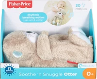 Ma Loutre Câlins Bonne Nuit de Fisher-Price, Peluche Musicale Apaisante pour Bébé - Notre exclusivité