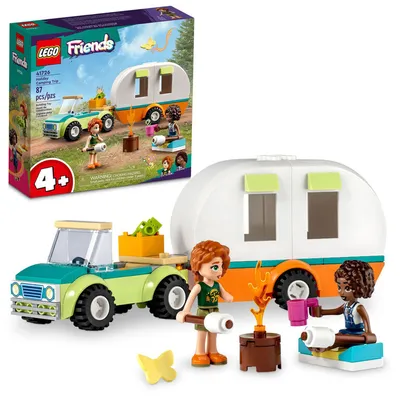 LEGO Friends Holiday Camping Trip 41726 Building Toy Set (87 Pieces)