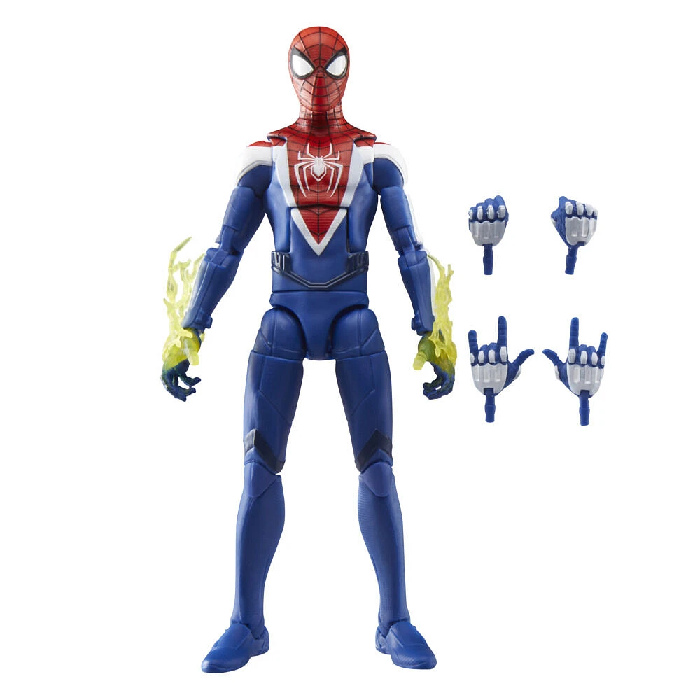 Marvel Legends Series Gamerverse Miles Morales Upgraded Suit Style, figurine Spider-Man