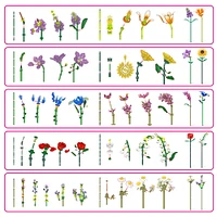 MAX Build More Premium Flowers Building Bricks Collection by ZURU