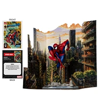 Marvel Spider-Man 1:10th Scale Posed Figure with Scene (Spider-Man #6)