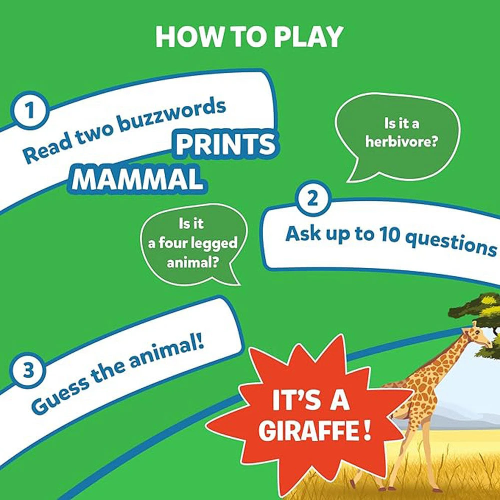 Skillmatics: Guess in 10- Animals