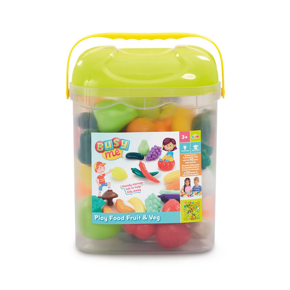 AD-EX-BUSY ME 50PC PLAY FOOD FRUIT/VEG