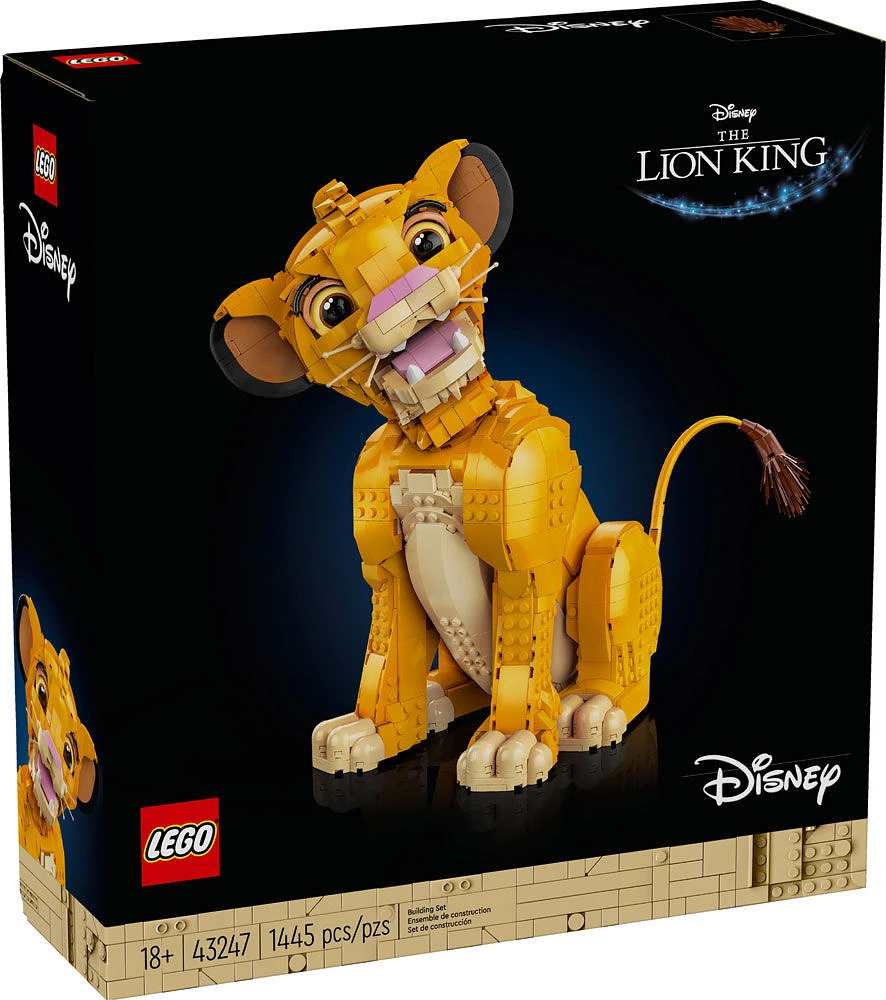 LEGO Disney Jeune Simba le Roi Lion Ensemble de construction 43247