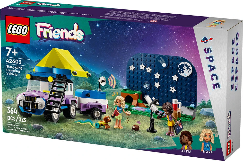 Jouet LEGO Friends Le véhicule de camping pour l'observation des étoiles 42603