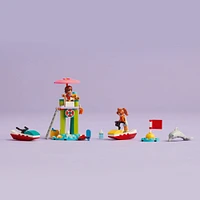 LEGO Friends Beach Water Scooter Lifeguard Toy Set for Kids, Learning and Imaginative Play 42623