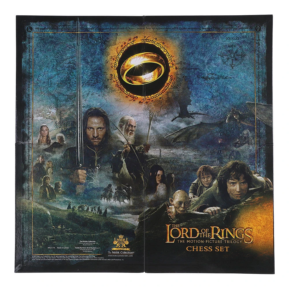 The Noble Collection Lord Of The Rings Chess Set: Battle For Middle-Earth - English Edition