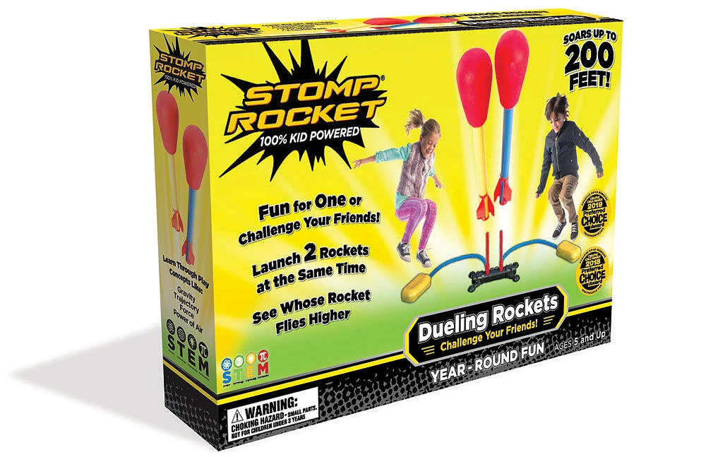 Stomp Rocket Dueling