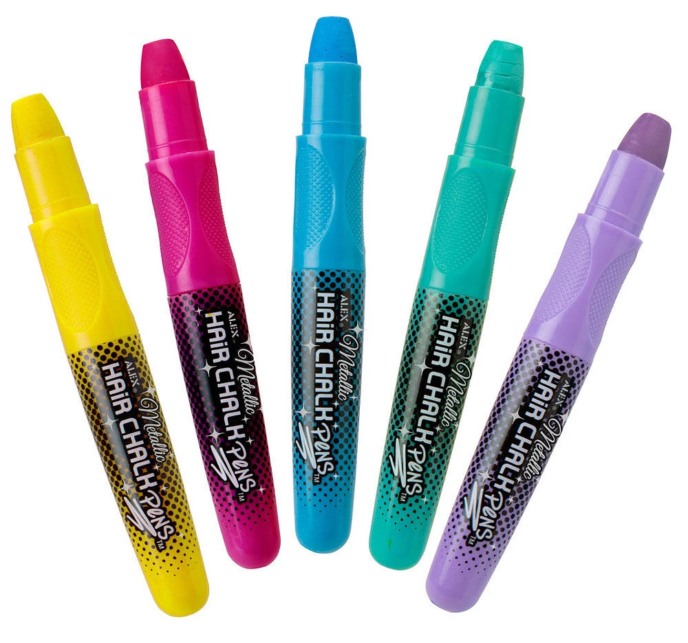 ALEX Spa Metallic Hair Chalk Pens