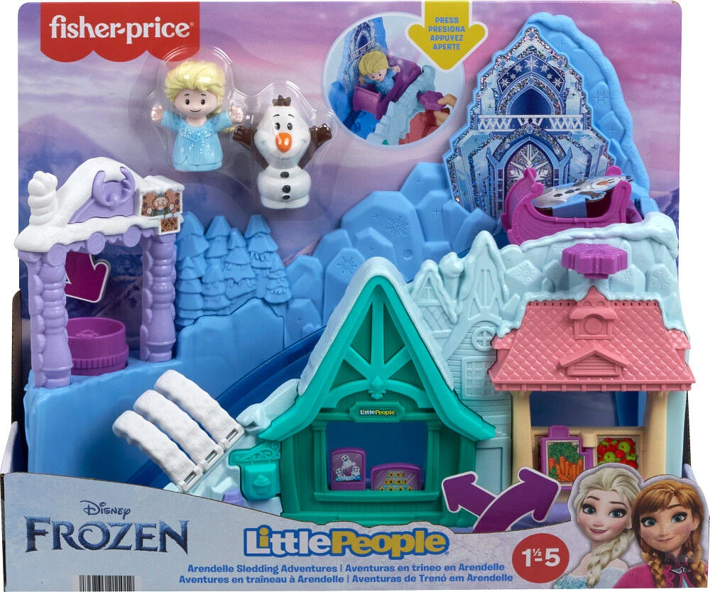 Disney Frozen Arendelle Sledding Adventures by Little People