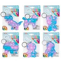 ALEX - Bubble Pop Key Chain Tye Dye - One per purchase