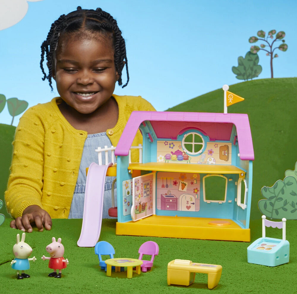 Peppa Pig Clubhouse Playset Toy - French Version