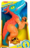 Fisher-Price Imaginext Jurassic World Dominion Pyroraptor XL Poseable 10-Inch Dinosaur Toy