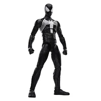 Marvel Legends Series Gamerverse Peter Parker Black Suit Spider-Man Action Figure