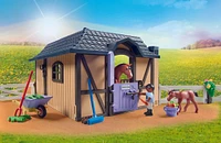 Playmobil - Etable et carrière pour chevaux