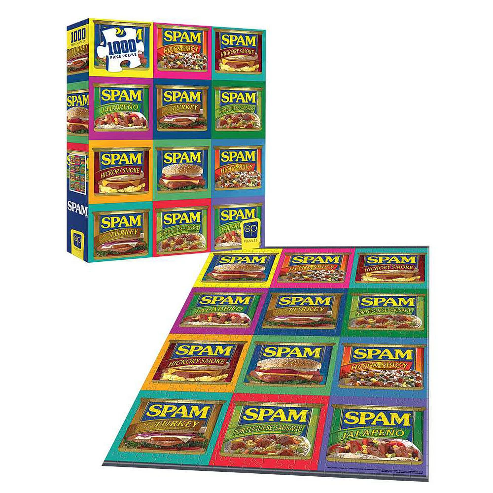 SPAM Brand "Sizzle. Pork. And. Mmm." 1000 Piece Puzzle - English Edition