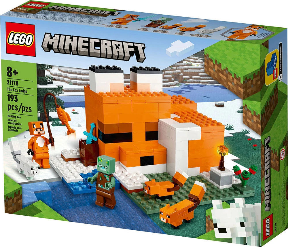 LEGO Minecraft The Fox Lodge 21178 Building Kit (193 Pieces)