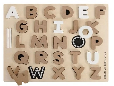 Puzzle alphabet avec base de tableau - Creative Beginning