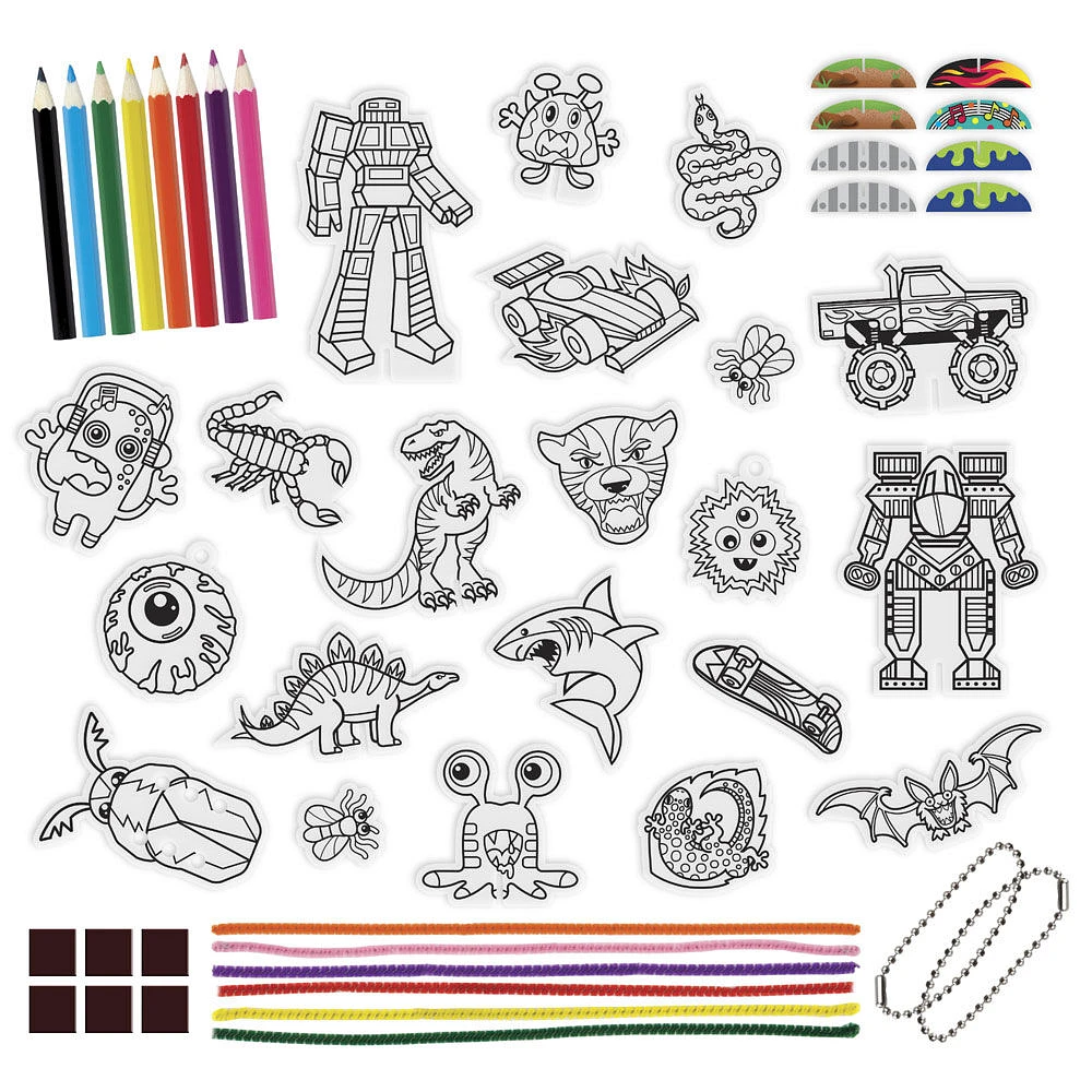 Shrinky Dinks Cool Stuff Activity Set, Kids Art and Craft Activity Set