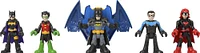 Fisher-Price Imaginext DC Super Friends Batman Figures, Family Multipack