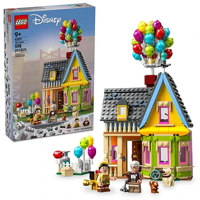 LEGO | Disney and Pixar 'Up' House 43217 Building Toy Set; Movie Gift for Kids and Fans Aged 9+ (598 Pieces)