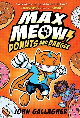 Max Meow Book 2: Donuts and Danger - Édition anglaise