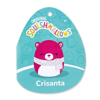 Squishmallows 5" Plush - Crisanta the Purple Bear with Scarf