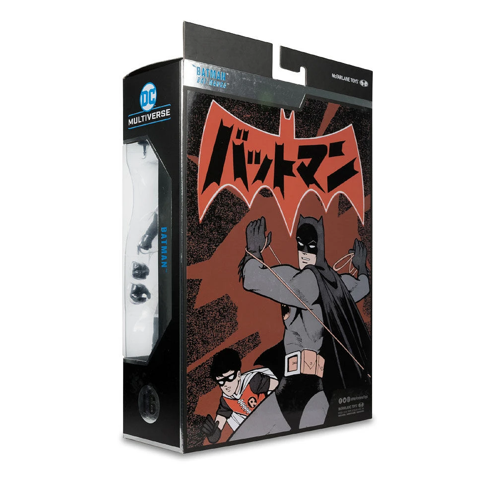 Figurine 7" DC Multiverse - Batman (Bat-Manga) Édition Collector #16